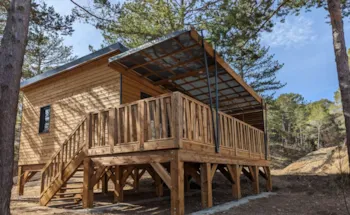 Mietunterkunft - Chalet Casane - Camping Le Moulin