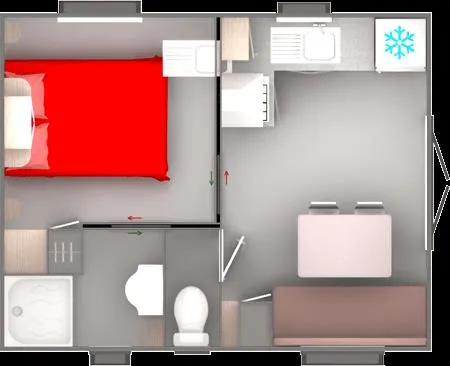 Mobilhome (1 Chambre)