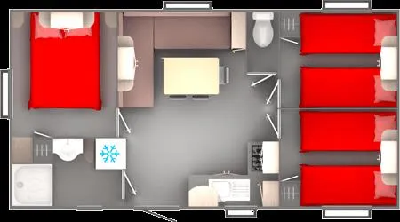 Mobilhome (3 Chambres)