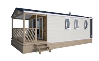 Mietunterkunft - Mobil-Home Covered Terrace Loggia Bay 27M² - Camping Notre Dame