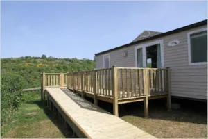  - Mobil home 34m² / 2 bedrooms - terrace (adapted to the people with reduced mobility) - Flower Camping de Mars