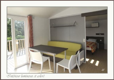Mobil home 34m² / 2 bedrooms - terrace (adapted to the people with reduced mobility) — 2
