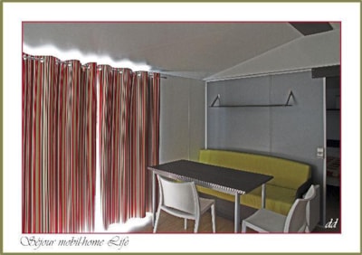 Mobil home 34m² / 2 bedrooms - terrace (adapted to the people with reduced mobility) — 3