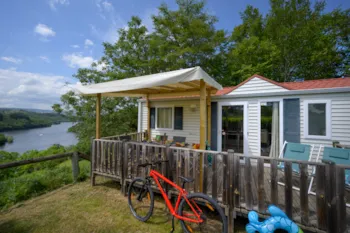 Mietunterkunft - Mobilheim Confort 34M² / 3 Zimmer - Terrasse - Flower Camping de Mars