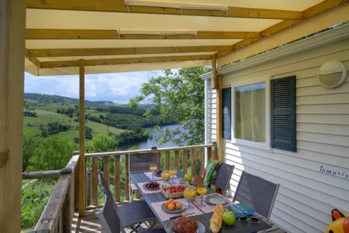 Location - Mobil-Home Confort 27M² / 2 Chambres - image n°1 - Flower Camping de Mars