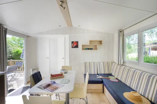 Location - Mobil-Home Confort 27M² / 2 Chambres - image n°3 - Flower Camping de Mars