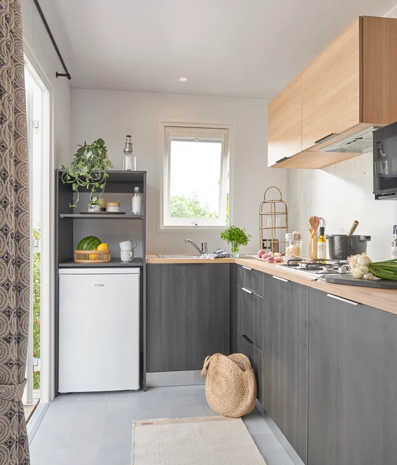 Mobil-Home Vue Loire 33M² Premium / 2 Chambres + Tv + Lv + Clim + Terrasse Couverte