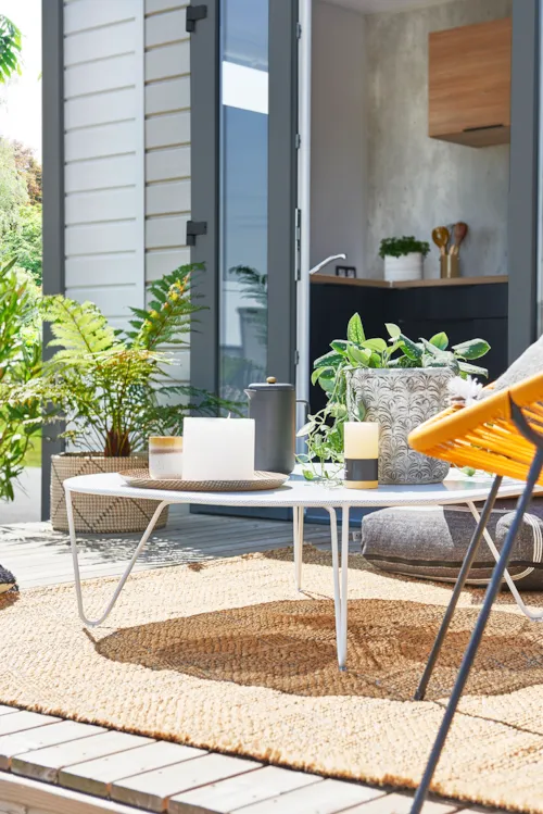 Location - Mobil-Home Vue Loire 33M² Premium / 2 Chambres + Tv + Lv + Clim + Terrasse Couverte - image n°5 - Flower Camping de Mars