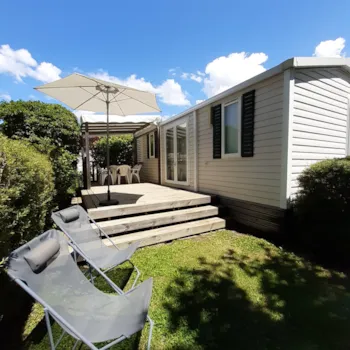 Mietunterkunft - Mobilheim Evasion (3 Zimmer + Tv) - Camping Les Prairies
