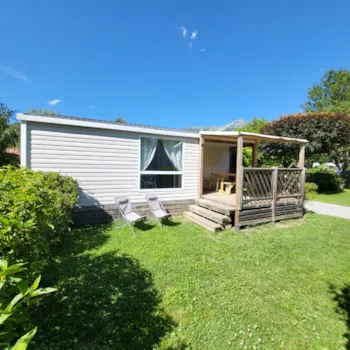 Mietunterkunft - Mobilheim Loggia (2 Zimmer + Tv) - Camping Les Prairies