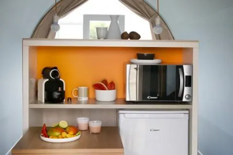 Location - Coco Sweet 12M² 1 Chambre + Terrasse Couverte 4M² (Sans Sanitaire) - Flower Camping La Rivière