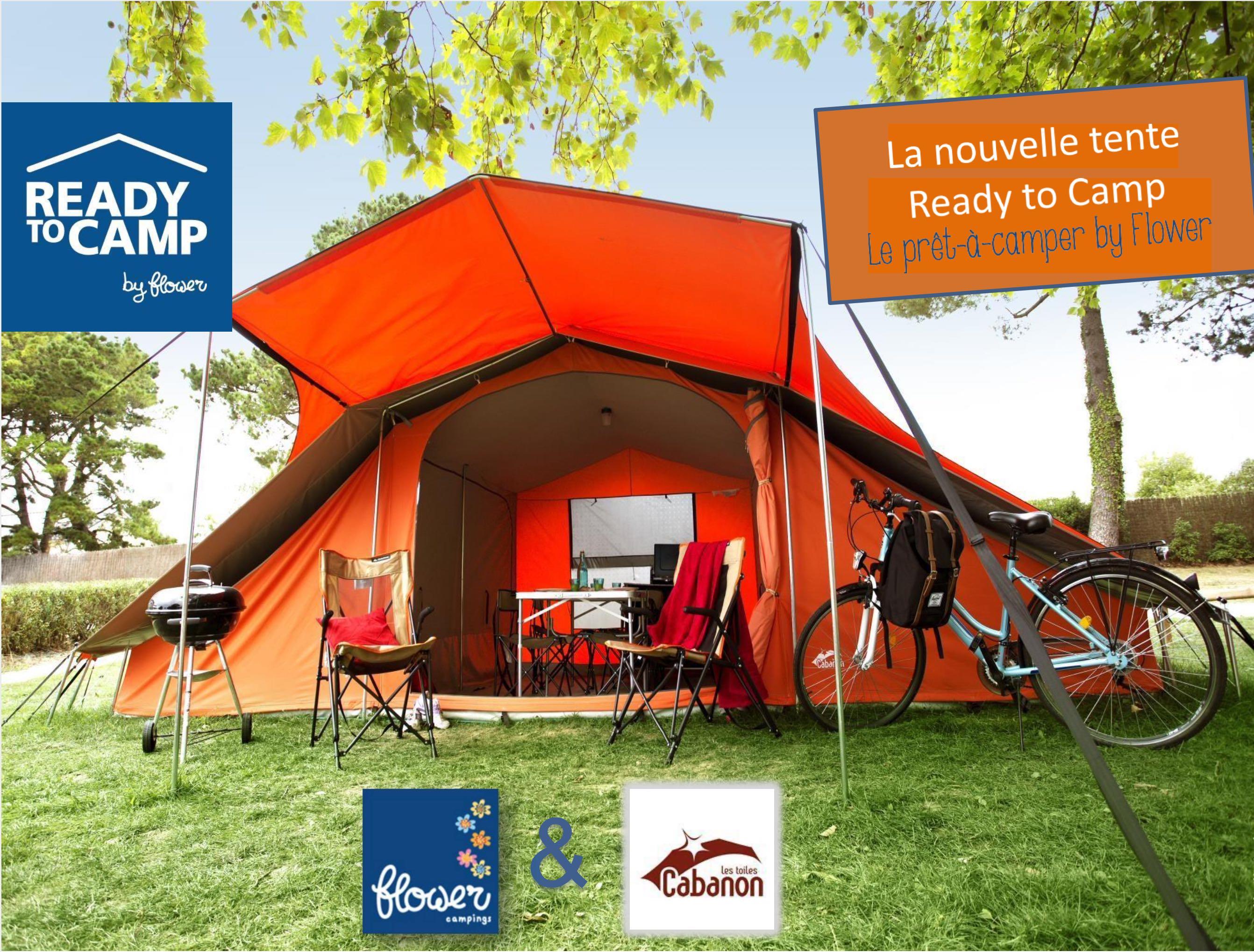 Emplacement - Forfait Ready To Camp - Flower Camping La Riviere
