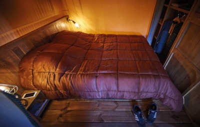 Lodge on piles Confort 46m² (2 bedrooms) sheltered terrace 10m² - without toilet blocks — 6