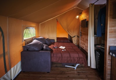 Lodge on piles Confort 46m² (2 bedrooms) sheltered terrace 10m² — 3