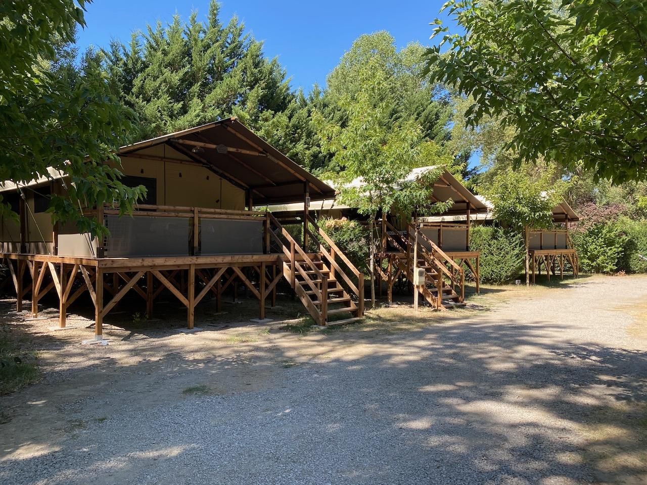 Accommodation - Lodge On Piles Confort 46M² (2 Bedrooms) Sheltered Terrace 10M² - Flower Camping La Rivière