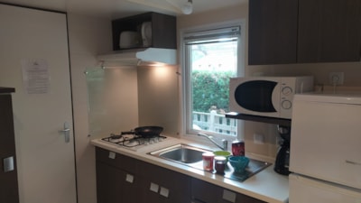 Mobil-Home Family Confort 32m² (3 bedrooms) + sheltered terrace — 3