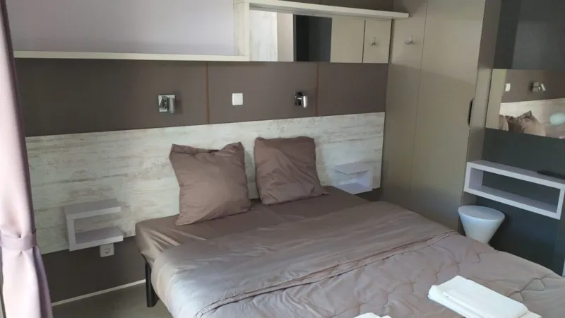 Mobil-Home Premium + 40M² (2Ch - 5Pers) + Tv + Lv + Bbq + Clim + 2 Sdb