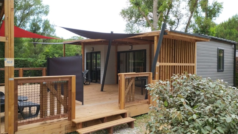 Chalet Tribu Premium 70m² - 4 slaapkamers - 4 badkamers + terras 50m² + airconditioning