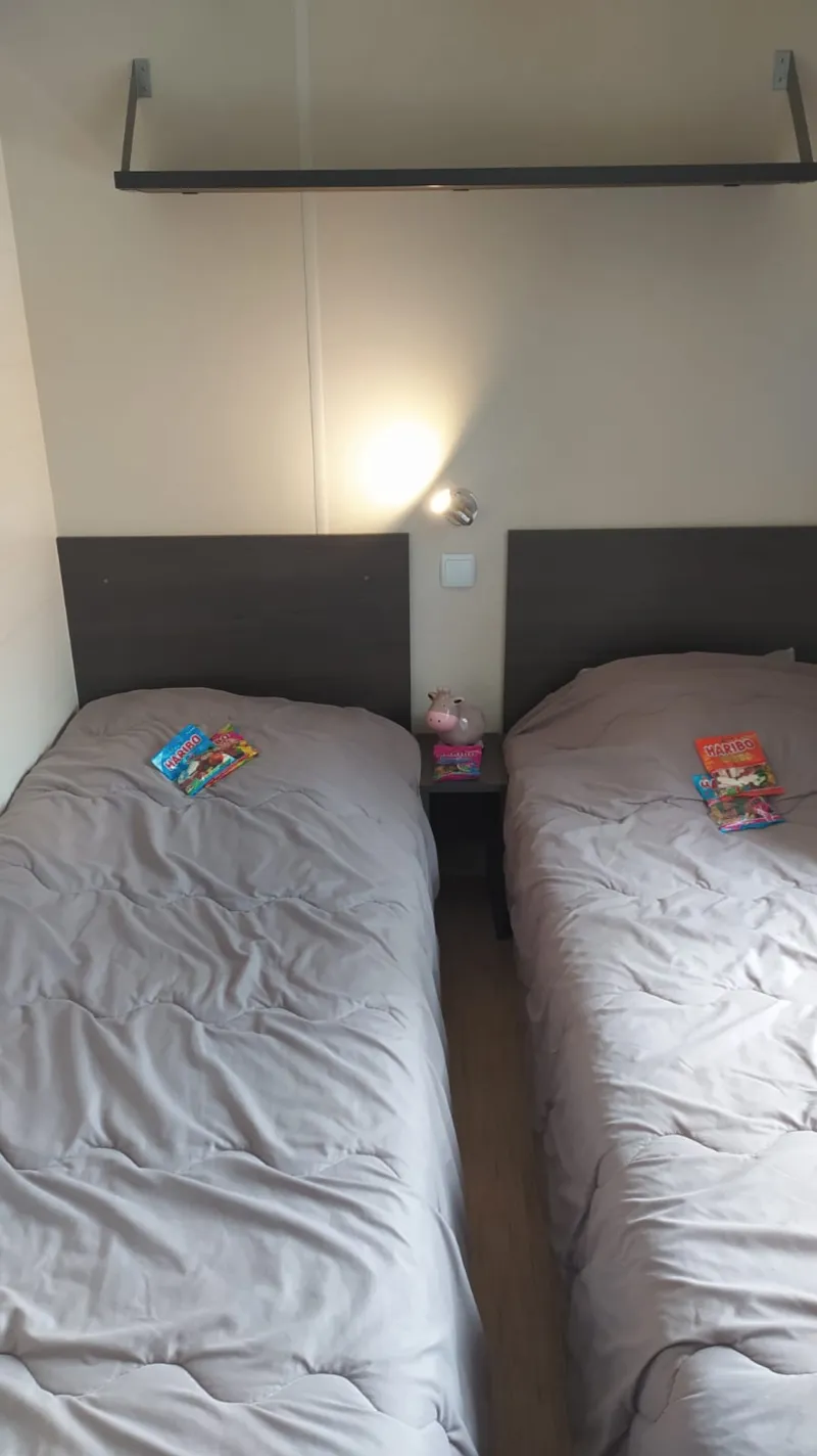 Mobil-Home Family Confort 32M² (3 Chambres) + Terrasse Couverte + Clim