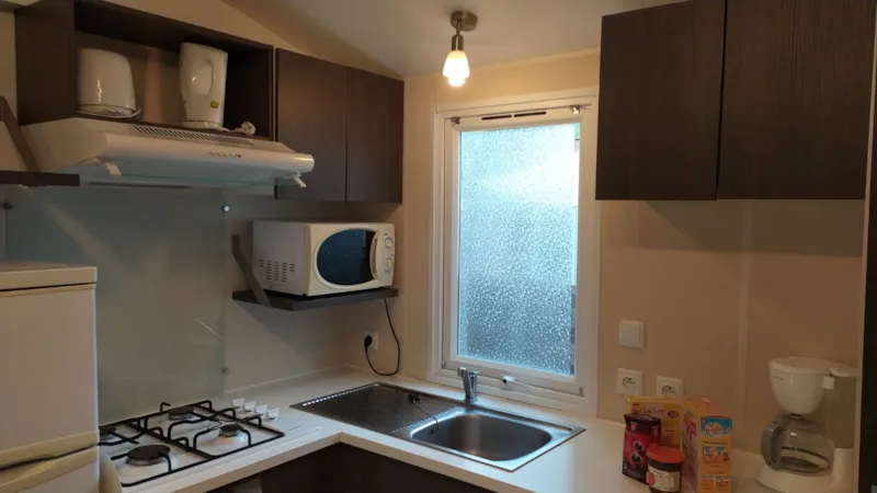 Mobil-Home Confort 29M² (2 Chambres ) + Terrasse Couverte + Clim