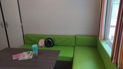 Mobil-Home Confort 29m² (2 bedrooms) + sheltered terrace + Clim — 5