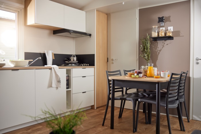 New // Mobil-Home 35M² Premium (3 Chambres) + Terrasse + Lv + Tv + Clim