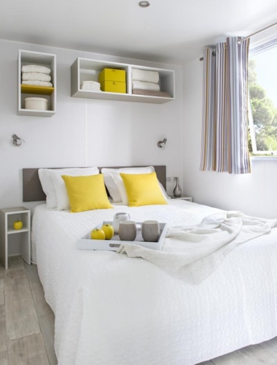 GARNET - 24M² - 2 bedrooms with Fan - TV - COVERED TERRACE - 1 VEHICLE INCLUDED