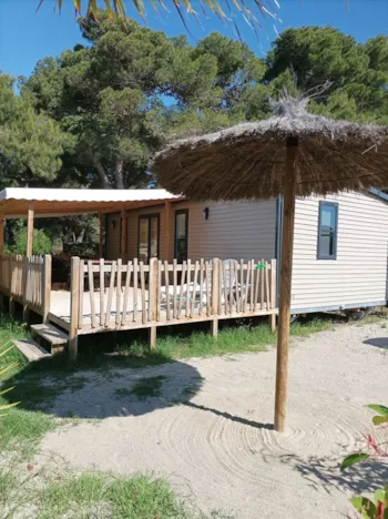 Mietunterkunft - Palladium 34M² Grosses Grundstück 165 M² - 3 Schlafzimmer - Klimaanlage...- 1 Fahrzeug Inbegriff - Camping Le Sainte Marie