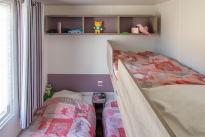 DIAMOND - 28m² - 2 bedrooms - TV - air conditioning - insect screens - 1 VEHICLE INCLUDED