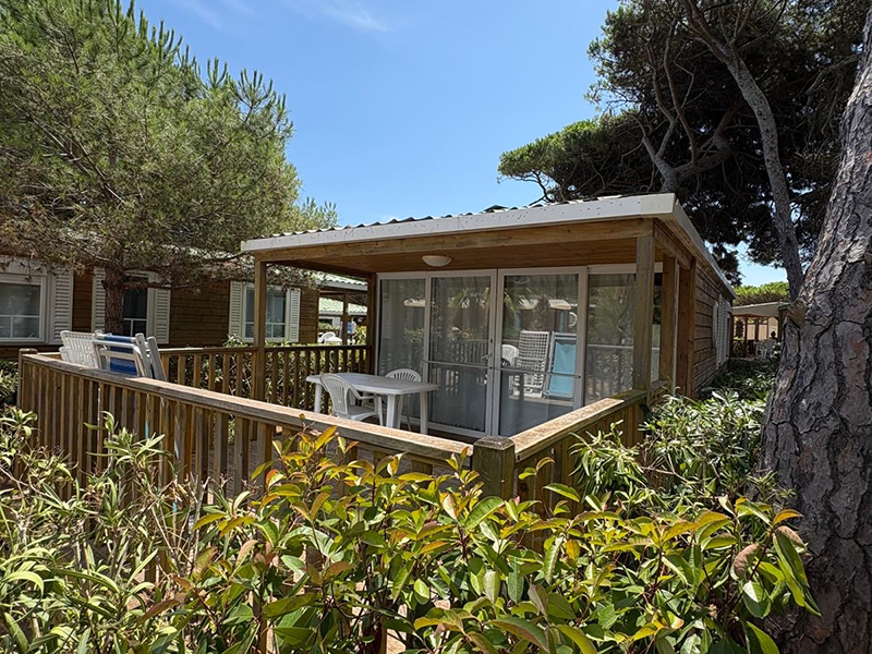 Mobil-home 2 ch. climatisé