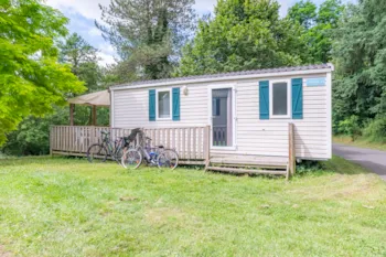 Mietunterkunft - Mobilheim 2 Schlafzimmer - Camping Paradis Le Val de Coise