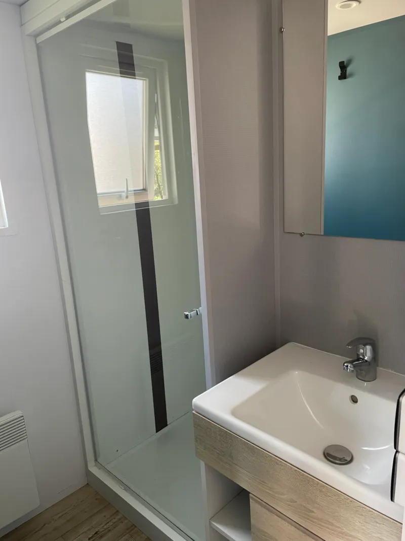 Mobil-Home Confort+ 2 Chambres Vue Rivière