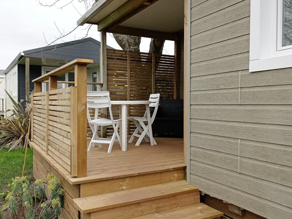 Location - Chalet Quignenec - 2 Chambres - CAMPING de KERALOUET