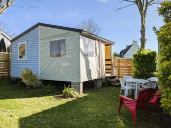 Mietunterkunft - Bungalow Aus Halbzelt - 2 Schlafzimmer - CAMPING de KERALOUET