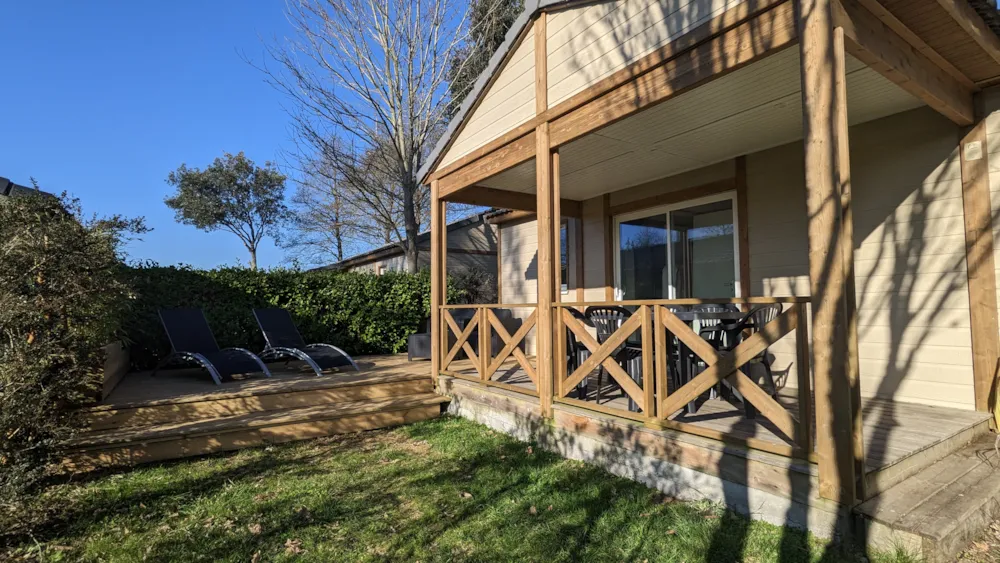 Location - Chalet Famille - 3 Chambres - CAMPING de KERALOUET