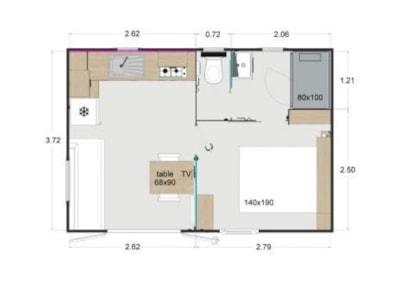 Chalet DUO Confort, 1 bedroom — 5