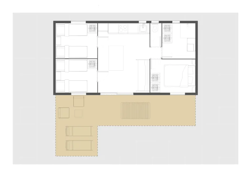 Chalet Famille - 3 Chambres