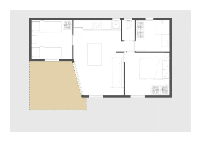 Chalet Reve Confort - 2 Chambres