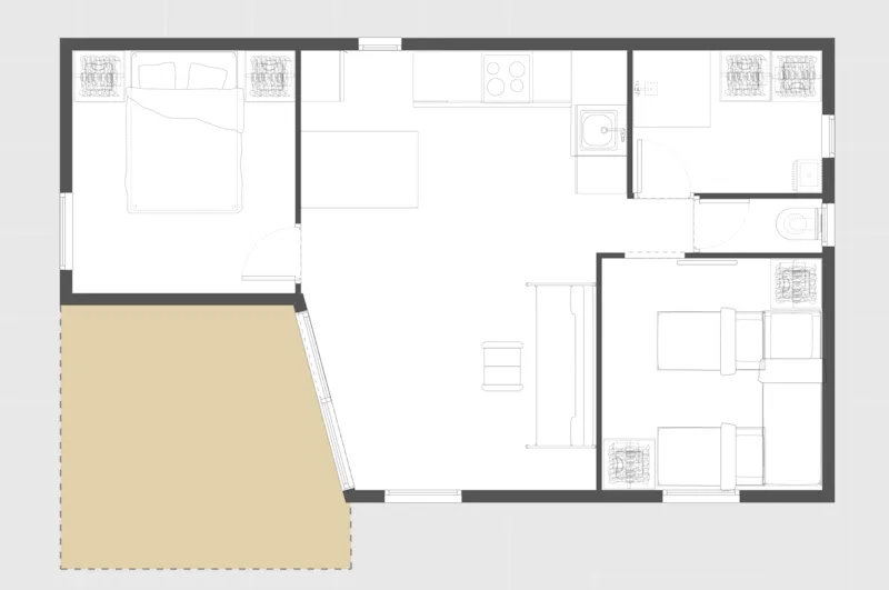 Chalet Reve - 2 Chambres