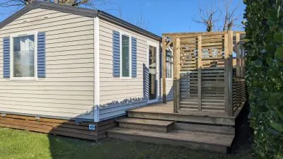 Location - Mobil Home Drenec - 2 Chambres - CAMPING de KERALOUET