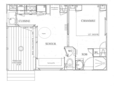 Chalet - 1 bedroom — 6