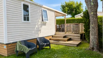 Location - Mobil Home Drenec - 2 Chambres - CAMPING de KERALOUET