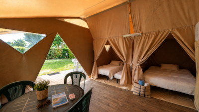 Canvas bungalow Canada - 2 bedrooms