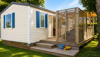 Mietunterkunft - Mobilheim Drenec 4 – 2 Schlafzimmer - CAMPING de KERALOUET