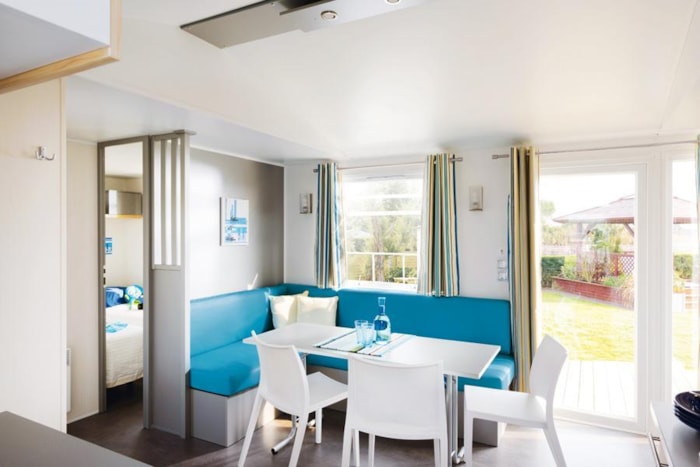 Mobil-Home Confort 31M² (3 Chambres) + Tv + Terrasse Semi-Couverte 18M²