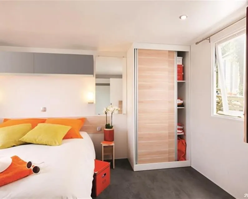 Mobil-Home 32M² Confort (2 Chambres) + Terrasse - Adapté Aux Personnes À Mobilité Réduite