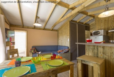 Sweetflower on stilts Premium 43m² (2 bedrooms) with terrace 11m² + TV + sheets included