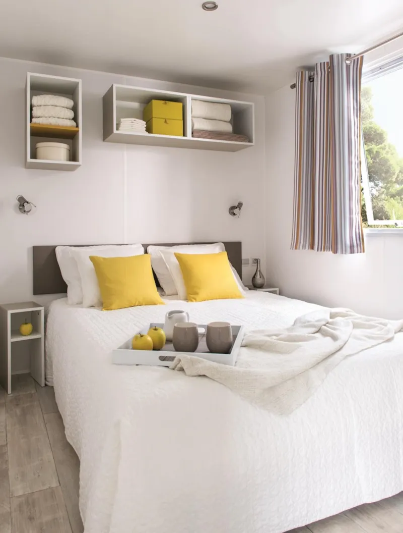 Mobil-Home Confort 29M² (2 Chambres) + Tv + Terrasse Semi-Couverte