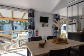 Mietunterkunft - Cottage Palma Komfort Klimatisiert / S - Camping Campéole Le Vivier