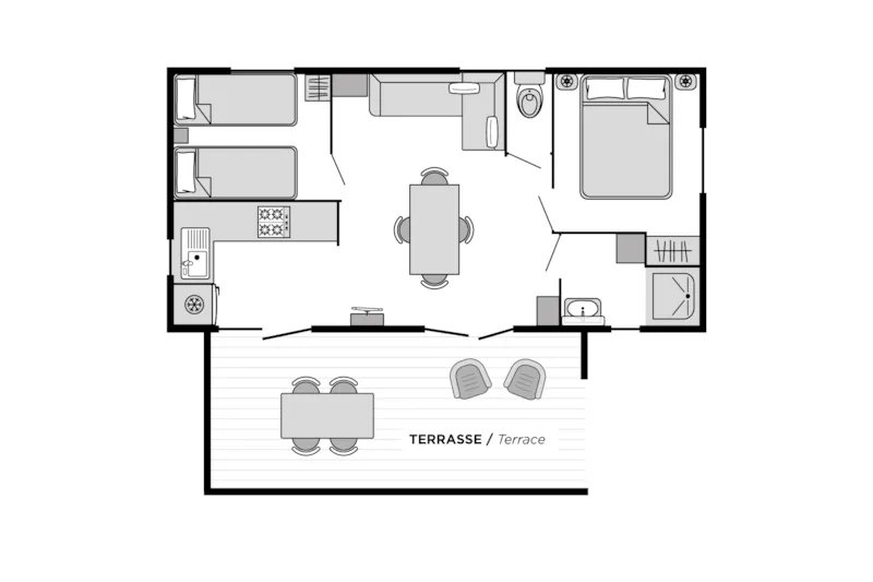 Cottage Palma Confort Climatisé / D